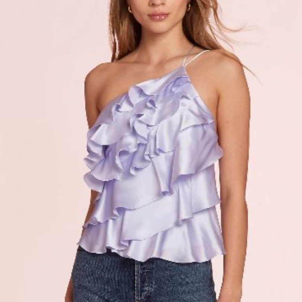 Amanda Uprichard Posie Silk top